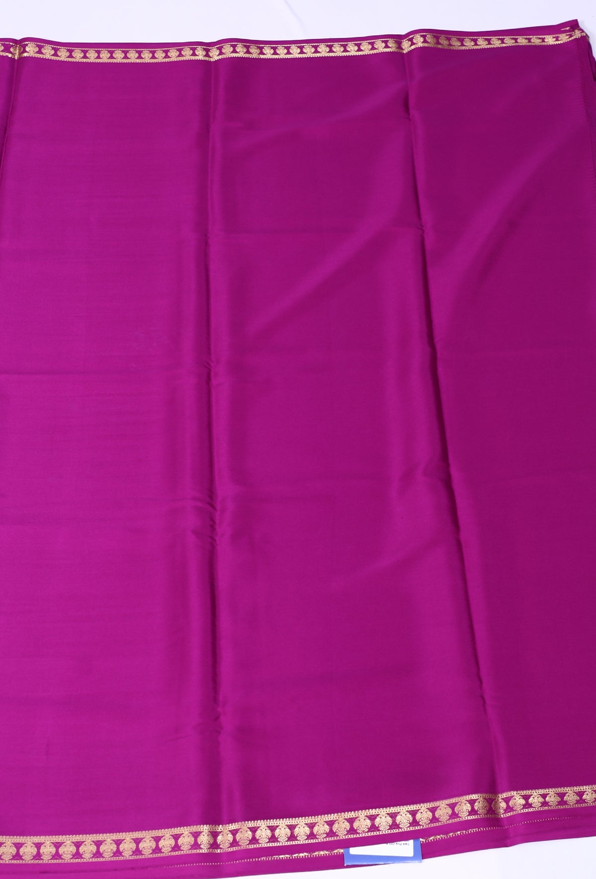 Dark Pink CSS Berunda Pp Self Pure Crepe Silk Saree
