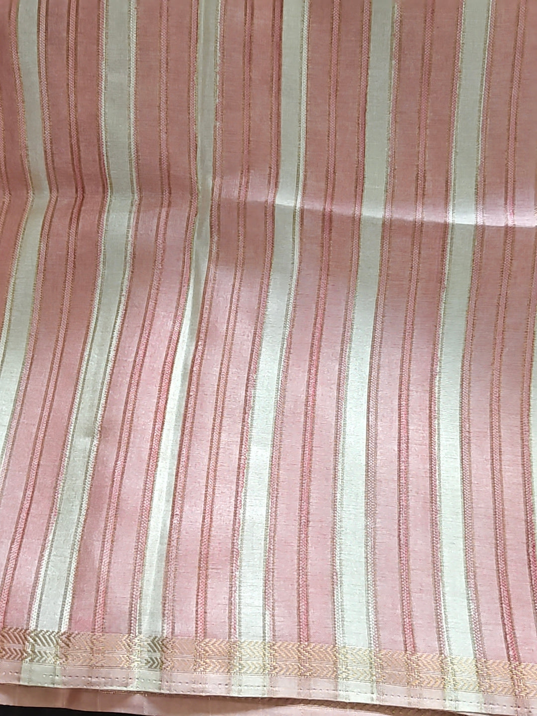 Tussar Arrow Br Natural Saree